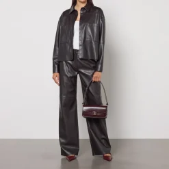 Bags|Dr. Martens Tory Burch Robinson Spazzolato Patent Leather Shoulder Bag