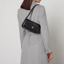 Bags|Dr. Martens Tory Burch Robinson Spazzolato Patent Leather Shoulder Bag