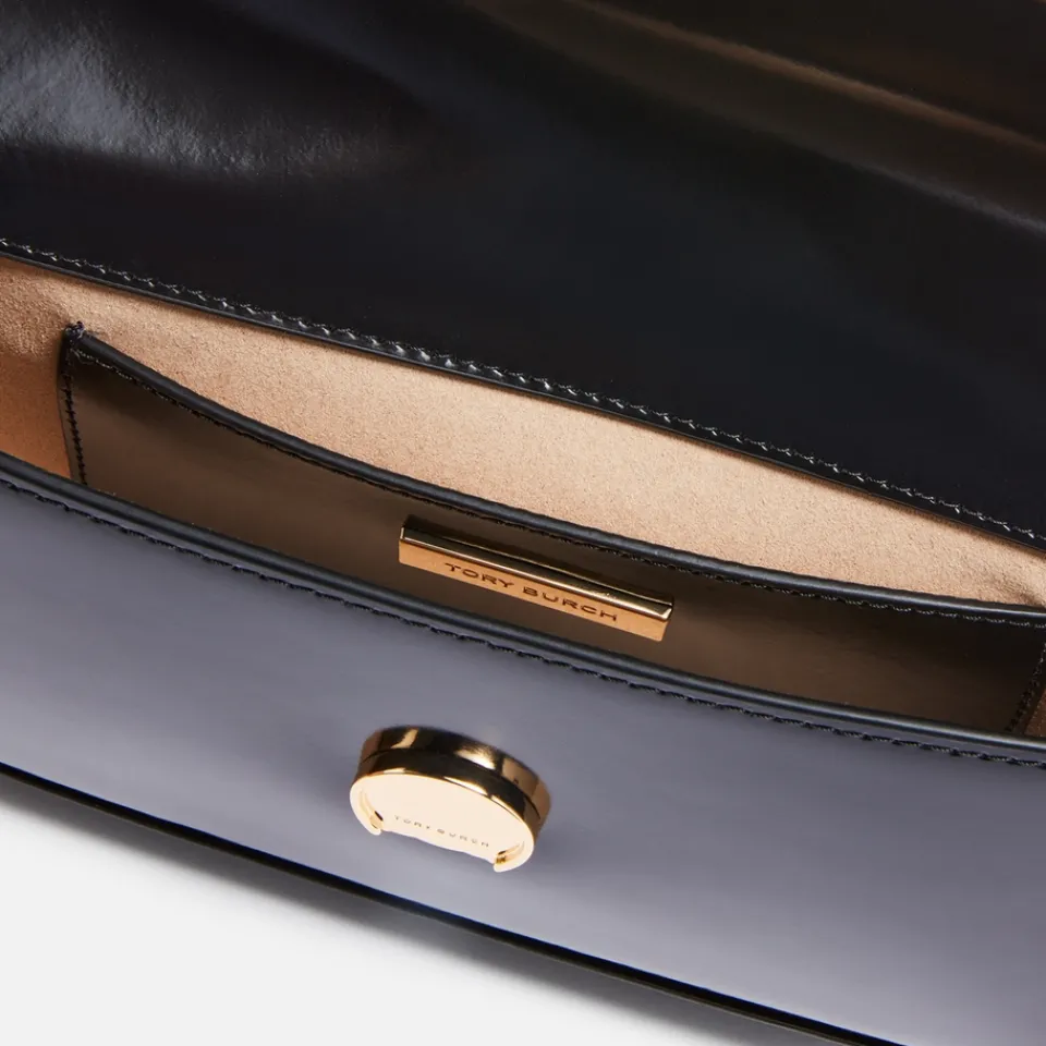 Bags|Dr. Martens Tory Burch Robinson Spazzolato Patent Leather Shoulder Bag