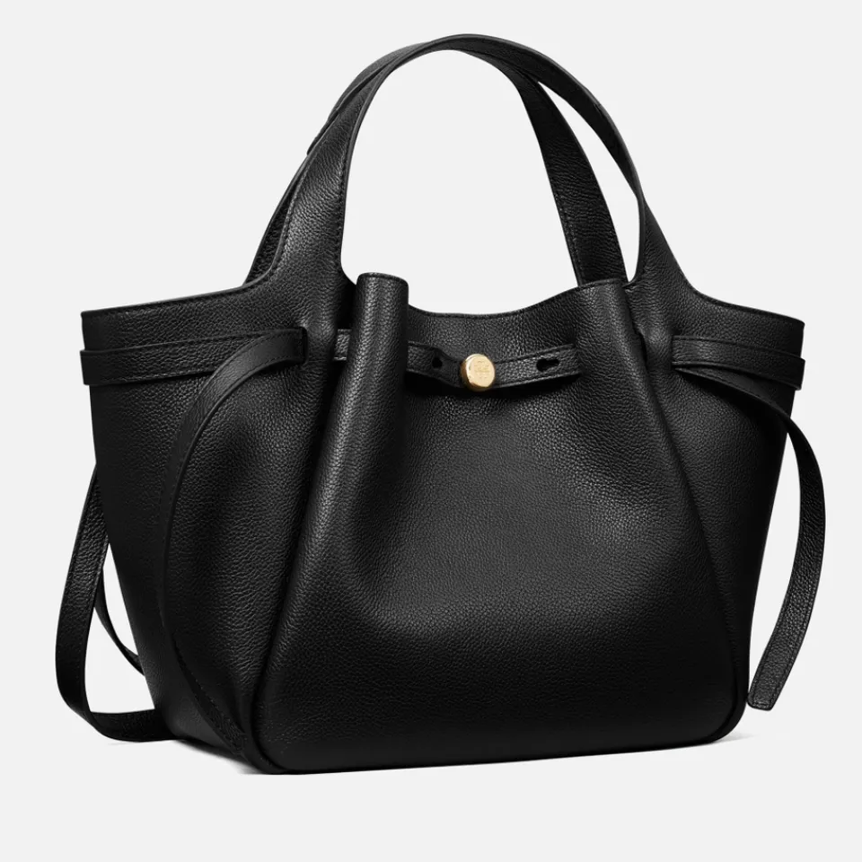 Bags|Dr. Martens Tory Burch Romy Pebble-Grain Leather Satchel