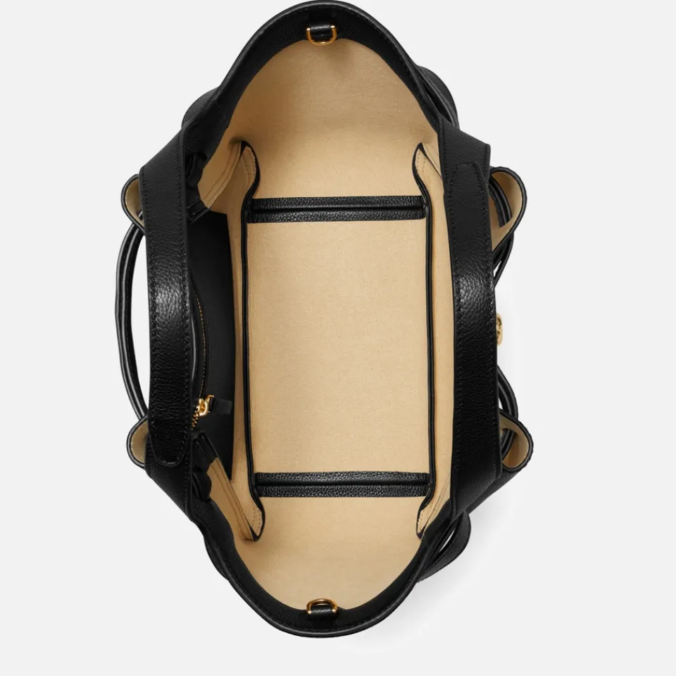Bags|Dr. Martens Tory Burch Romy Pebble-Grain Leather Satchel