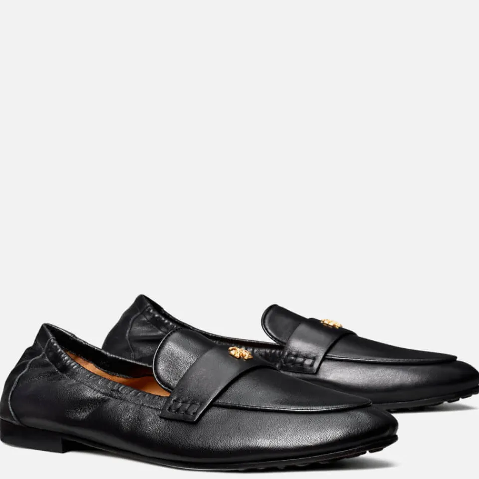 Loafers|Dr. Martens Tory Burch Women's Ballet Leather Loafers - Perfect Black - UK 4