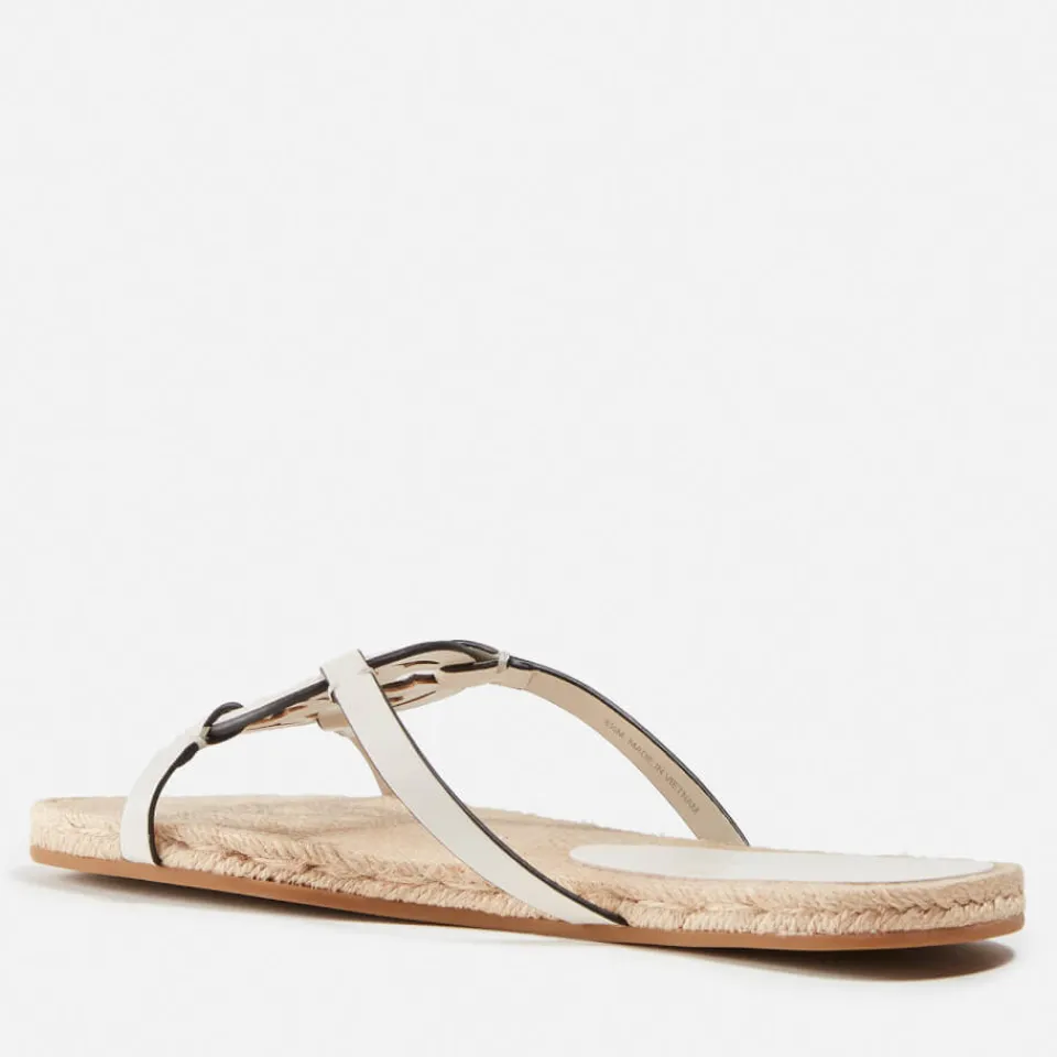 Sandals & Slides|Sandals|Dr. Martens Tory Burch Women's Bombe Miller Leather Espadrille Slides - UK 3