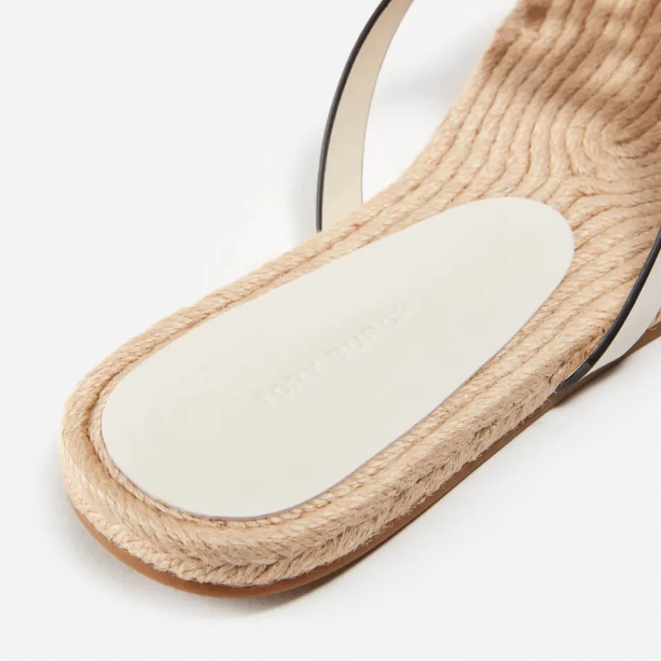 Sandals & Slides|Sandals|Dr. Martens Tory Burch Women's Bombe Miller Leather Espadrille Slides - UK 3
