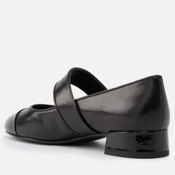 Heels|Dr. Martens Tory Burch Women's Cap-Toe Leather Mary Jane Heels - UK 4.5