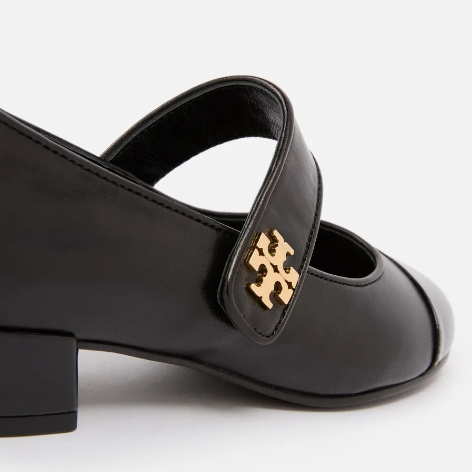 Heels|Dr. Martens Tory Burch Women's Cap-Toe Leather Mary Jane Heels - UK 4.5