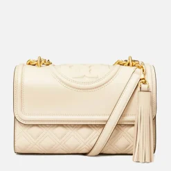 Bags|Dr. Martens Tory Burch Women's Fleming Small Shoulder Bag - New Cream