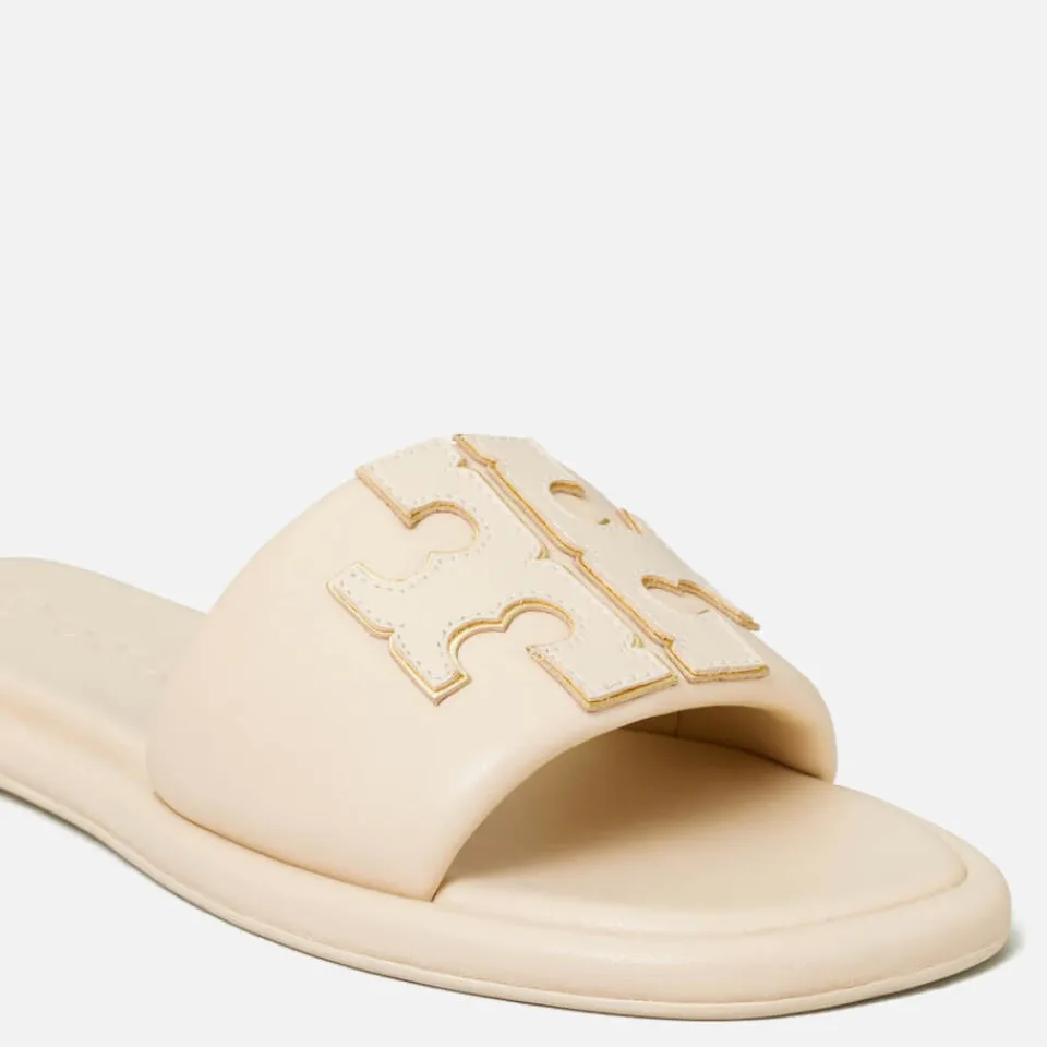 Sandals & Slides|Sandals|Dr. Martens Tory Burch Women's Leather Sport Slide Sandals - UK 3.5