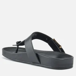 Sandals & Slides|Sandals|HAY Tory Burch Women's Mellow Leather Toe-Post Sandals - UK 3.5