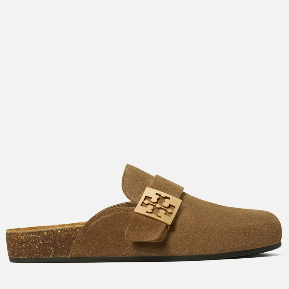 Flats|Crocs Tory Burch Women's Mellow Suede Mules - UK 6.5