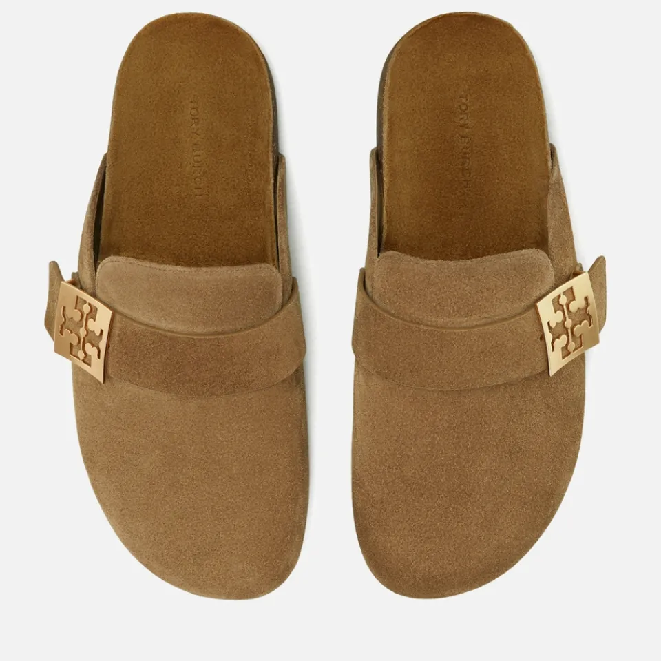 Flats|Crocs Tory Burch Women's Mellow Suede Mules - UK 6.5