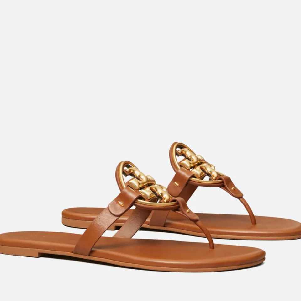 Sandals & Slides|Sandals|Dr. Martens Tory Burch Women's Miller Leather Sandals - UK 3