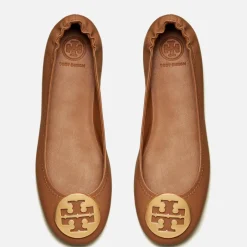 Flats|Anine Bing Tory Burch Women's Minnie Leather Ballet Flats - UK 3