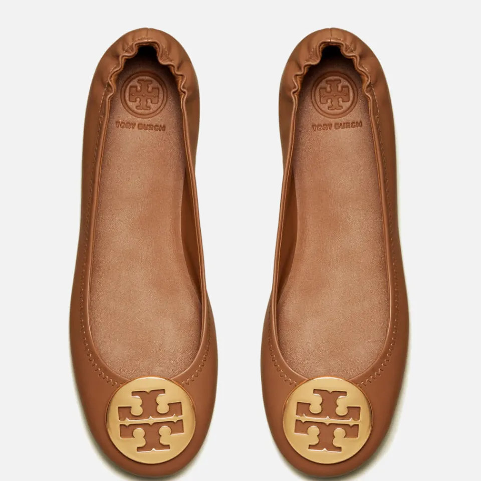 Flats|Anine Bing Tory Burch Women's Minnie Leather Ballet Flats - UK 3