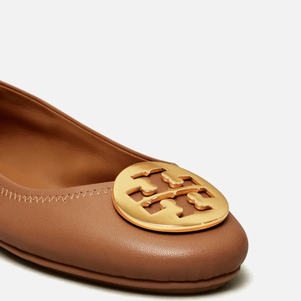 Flats|Anine Bing Tory Burch Women's Minnie Leather Ballet Flats - UK 3