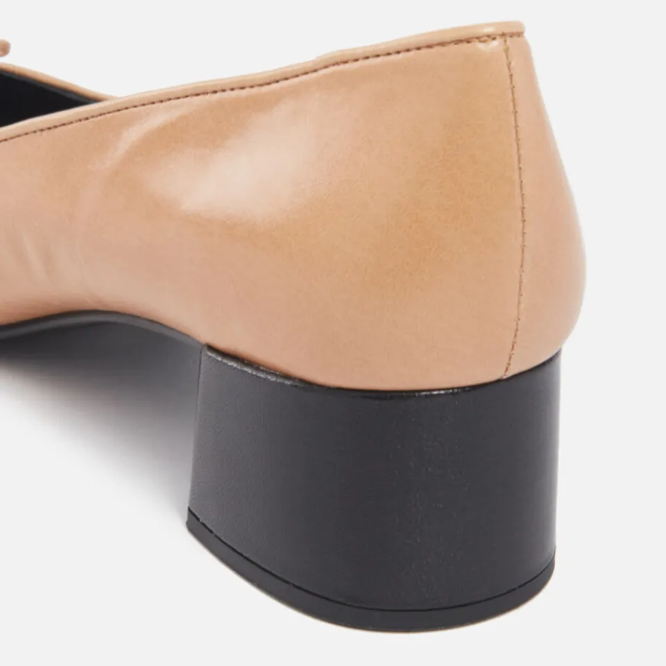 Heels|Dr. Martens Tory Burch Women's Two-Tone Leather Heeled Pumps - UK 8
