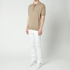 Trousers|Dr. Martens Tramarossa Men's Luis Slim Stretch Chinos - White - W32