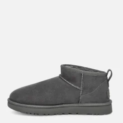 Boots|Dr. Martens UGG Women's Classic Ultra Mini Sheepskin Boots - Grey - UK 8