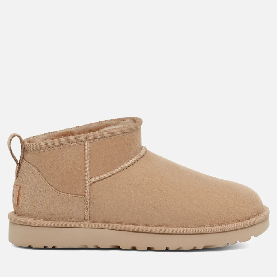 Boots|UGG Women's Classic Ultra Mini Sheepskin Boots - UK 3