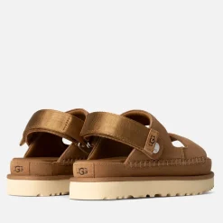 Sandals & Slides|Sandals|UGG Women's Goldenstar Glide Suede Double Strap Sandals - UK 4