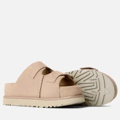Sandals & Slides|Sandals|UGG Women's Goldenstar Hi Suede Slide Sandals - UK 4