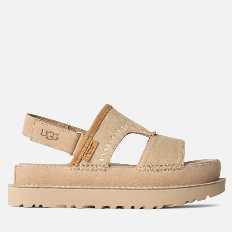 Sandals & Slides|Sandals|Dr. Martens UGG Women's Goldenstar Regenerate Suede Sandals - UK 4