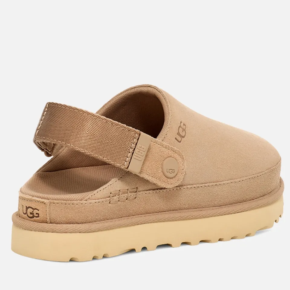 Flats|Birkenstock UGG Women's Goldenstar Suede Clogs - UK 3