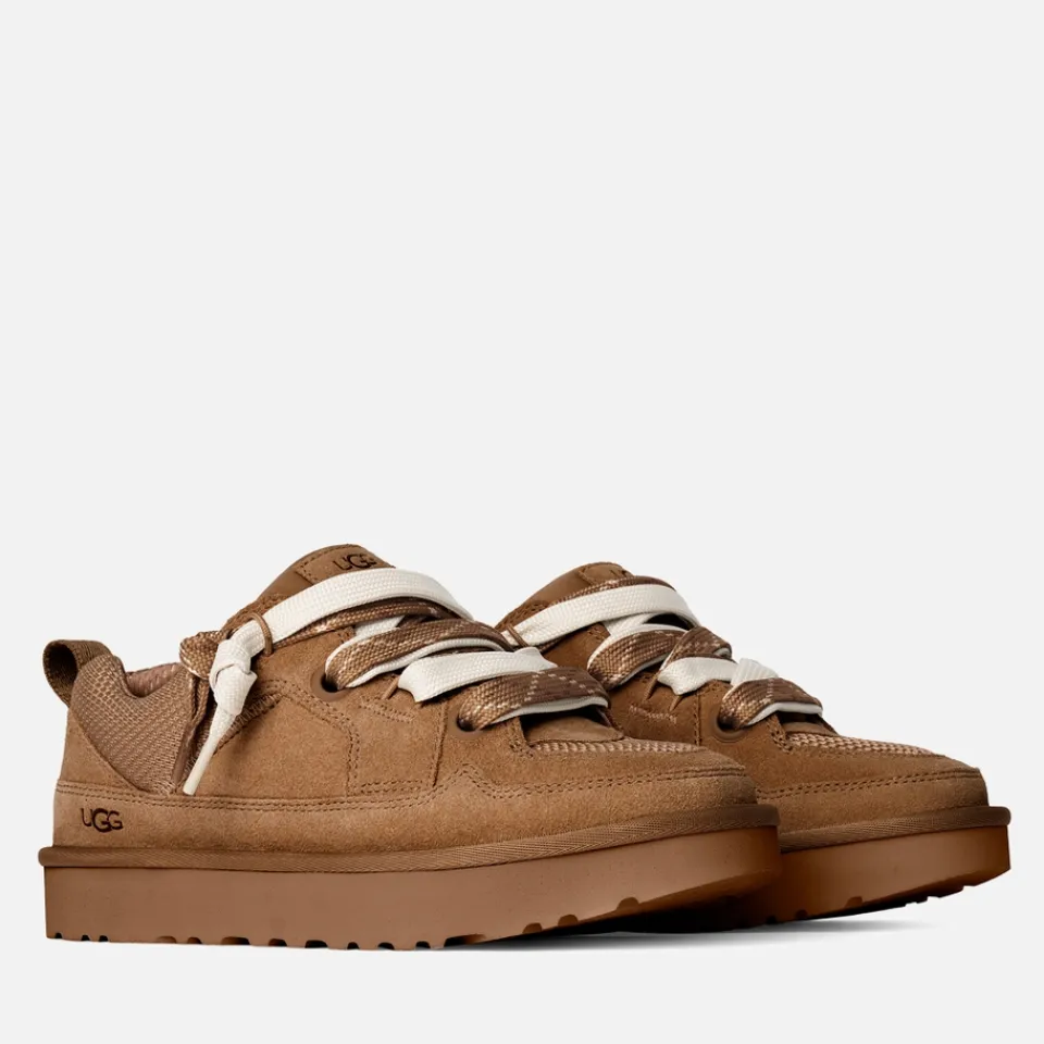 Trainers|UGG Women's Lo Lowmel Suede Trainers - UK 3