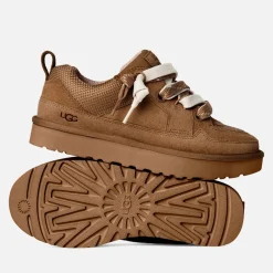 Trainers|UGG Women's Lo Lowmel Suede Trainers - UK 3