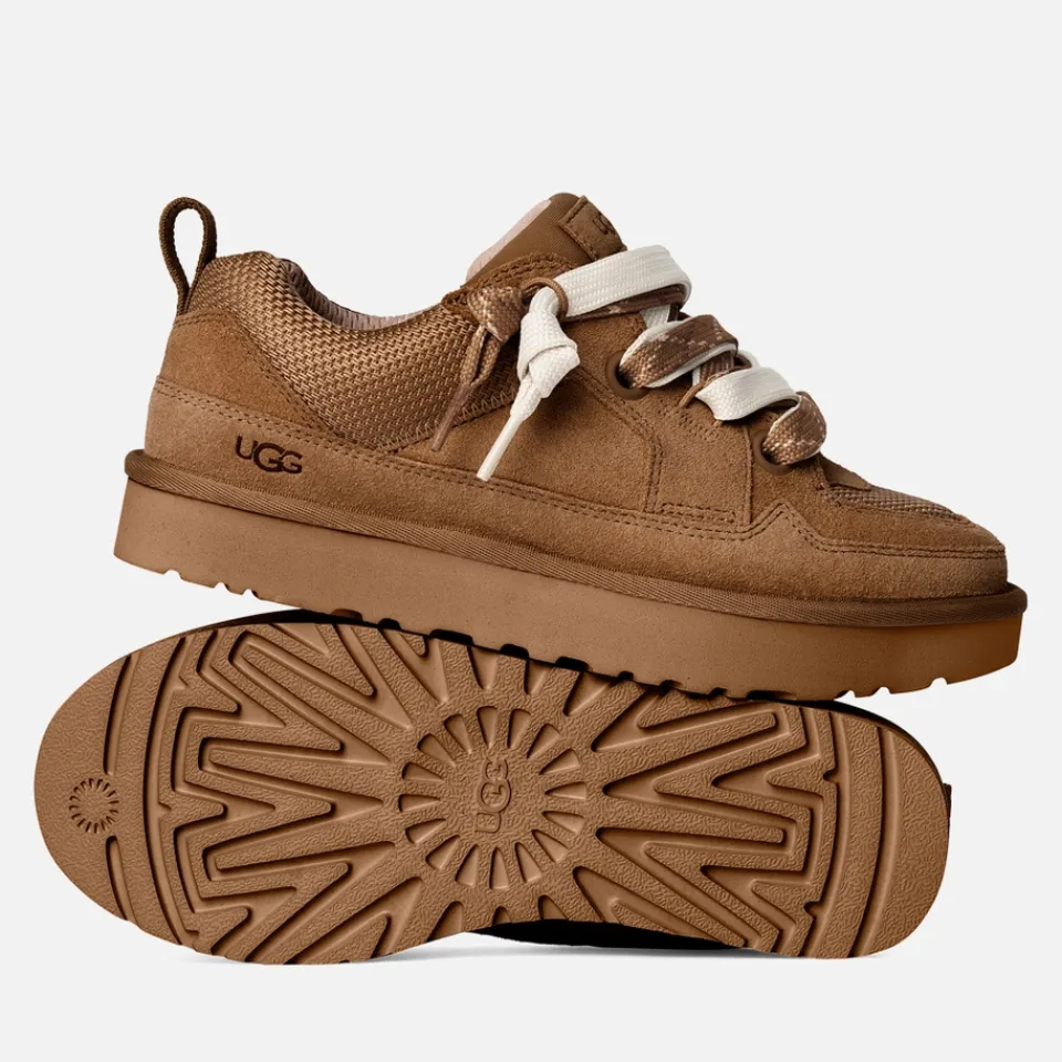 Trainers|UGG Women's Lo Lowmel Suede Trainers - UK 3