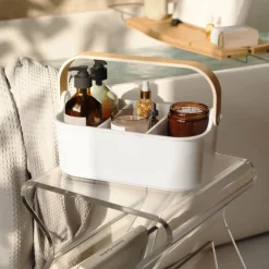 Bathroom|Kitchen|Dr. Martens Umbra Bellwood Storage - 28cm x 18cm - White Natural