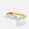 Bathroom|Kitchen|Dr. Martens Umbra Bellwood Storage - 35.5cm x 24.5cm - White/Natural
