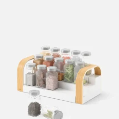 Bathroom|Kitchen|Dr. Martens Umbra Bellwood 3-Tier Storage Shelf - White/Natural