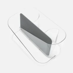 Bedroom|Dr. Martens Umbra Glam Hair Tool Organizer - Clear/Charcoal