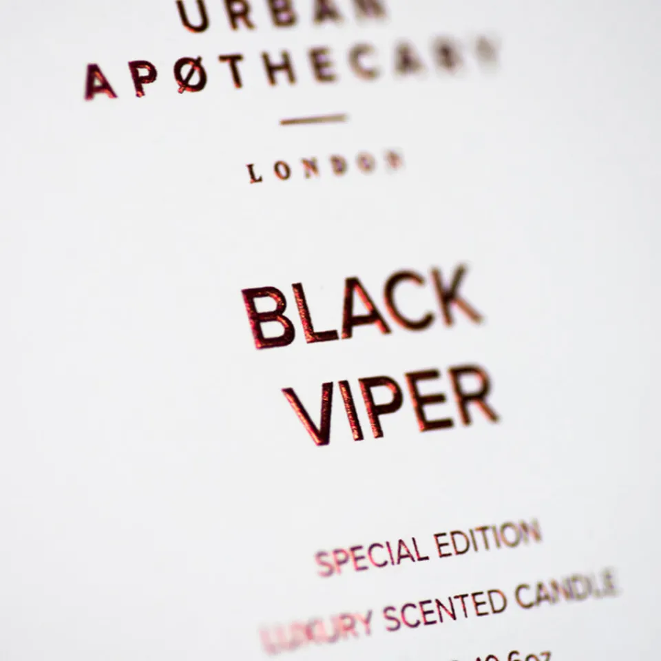 Bathroom|Bedroom|Dr. Martens Urban Apothecary Black Viper Luxury Candle 300g