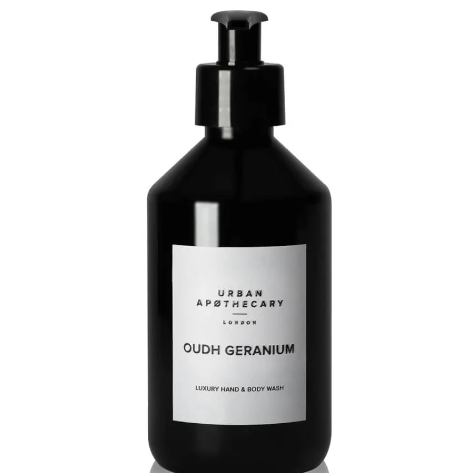 Bathroom|Urban Apothecary Oudh Geranium Luxury Hand & Body Wash 300ml