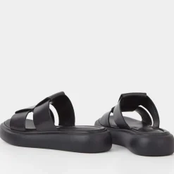 Sandals & Slides|Sandals|Ganni Vagabond Blenda Flatform Leather Mules - UK 3