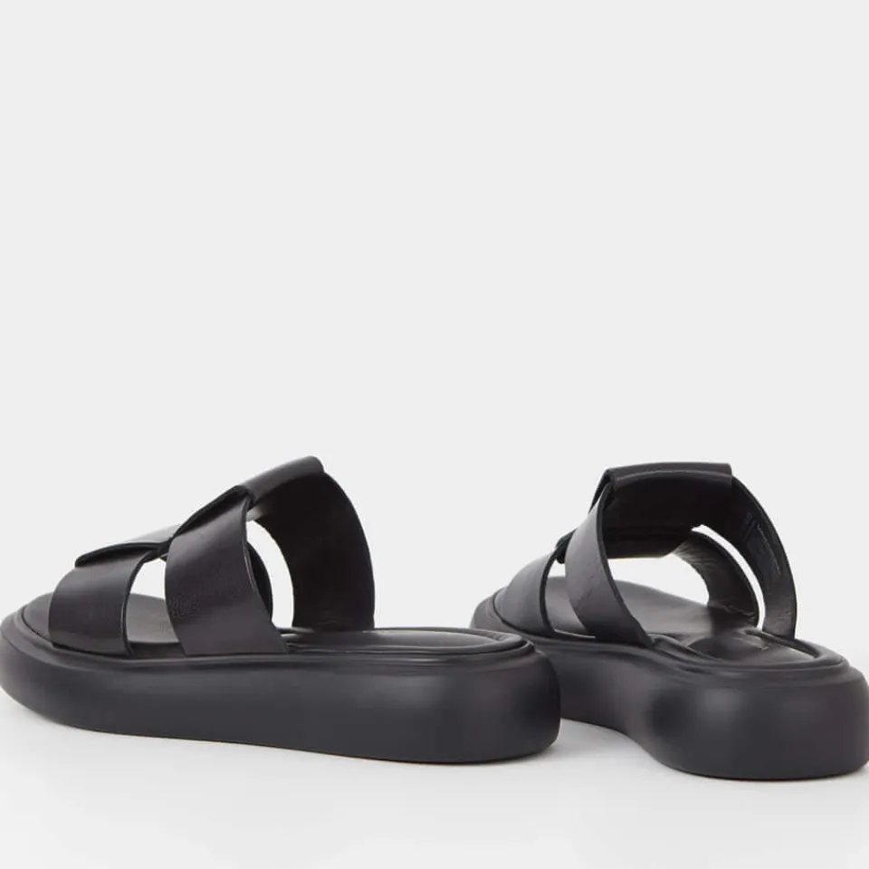 Sandals & Slides|Sandals|Ganni Vagabond Blenda Flatform Leather Mules - UK 3