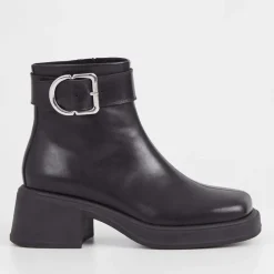 Boots|Dr. Martens Vagabond Dorah Leather Heeled Boots - UK 3