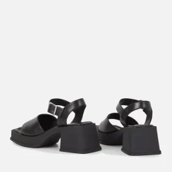 Heels|Sandals & Slides|Vagabond Shoemakers Vagabond Hennie Leather Heeled Platform Sandals - UK 8