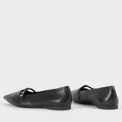 Flats|Vagabond Shoemakers Vagabond Hermine Leather Pointed Flats - UK 3