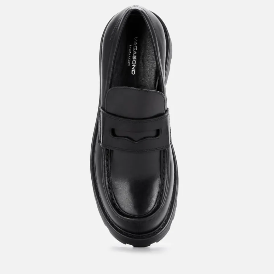 Loafers|Dr. Martens Vagabond Women's Cosmo 2.0 Leather Loafers - Black - UK 7