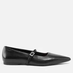 Flats|Hereu Vagabond Women's Hermine Leather Pointed-Toe Flats - UK 6
