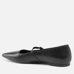 Flats|Hereu Vagabond Women's Hermine Leather Pointed-Toe Flats - UK 6