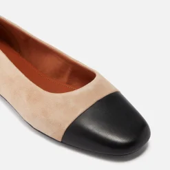 Flats|Vagabond Shoemakers Vagabond Women's Jolin Suede and Leather Ballet Flats - UK 6