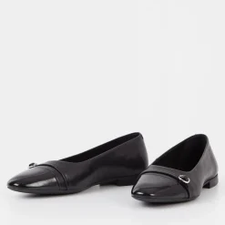 Flats|Dr. Martens Vagabond Women's Sibel Full-Grain Leather Ballet Flats - UK 3