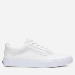 Trainers|Trainers|Vans Old Skool Trainers - True White - UK 3