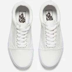 Trainers|Trainers|Vans Old Skool Trainers - True White - UK 3