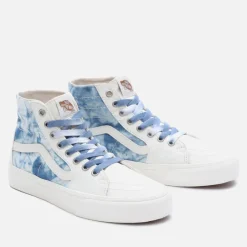 Trainers|Trainers|Dr. Martens Vans Unisex Sk8-Hi Vr3 Tie-Dye Canvas Trainers - UK 4