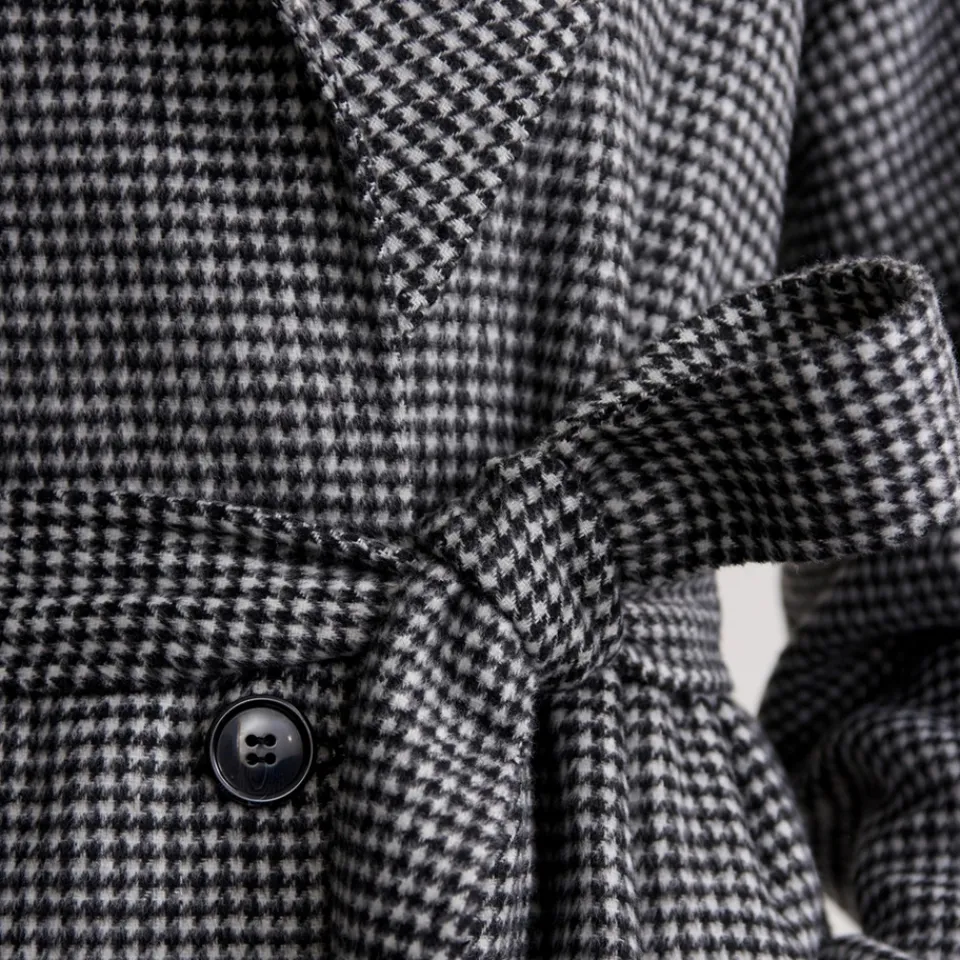 Sportswear|Jackets|Polo Ralph Lauren Varley Fairbourn Woven Houndstooth Coat - S